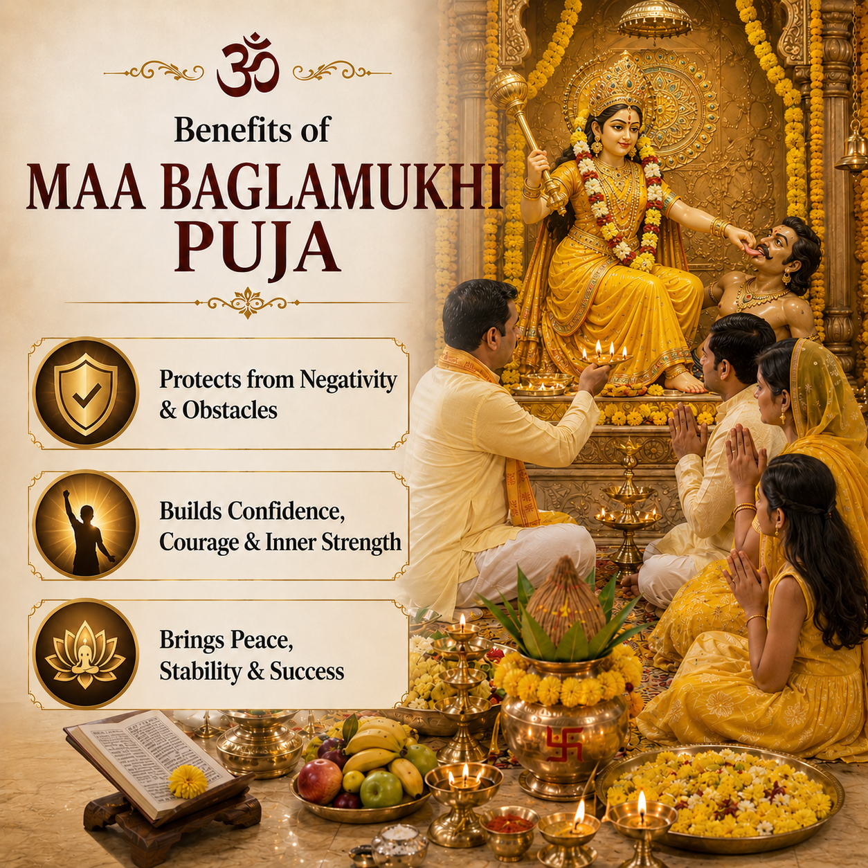 Maa Baglamukhi Puja